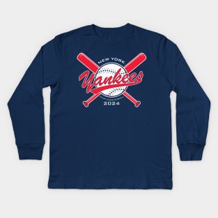 Yankees 24 Kids Long Sleeve T-Shirt